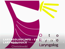 Tablet Screenshot of laryngology.info